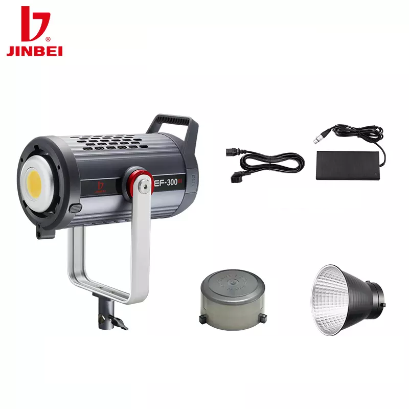 Jinbei EF-300BI 2700K-6500K LED Continuous Video Light With Bowens Mount