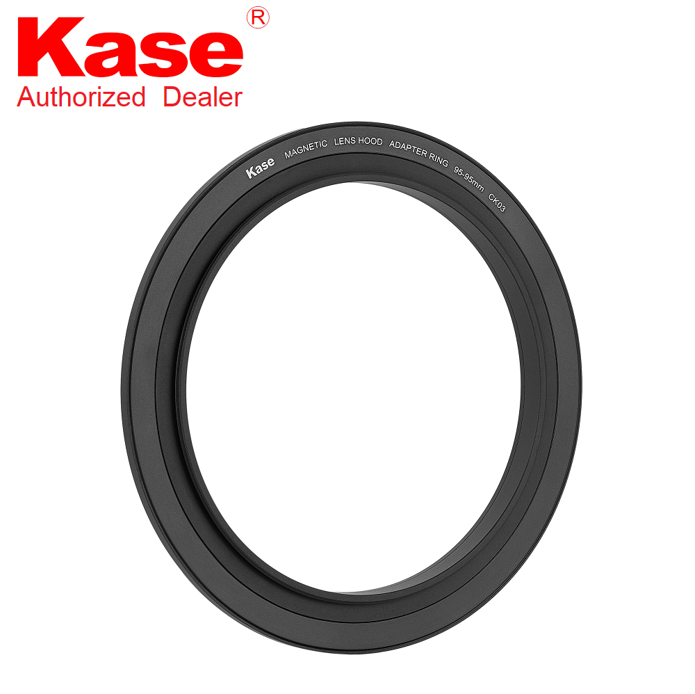 Kase 95mm Magnetic Lens Hood with Adapter Ring Set