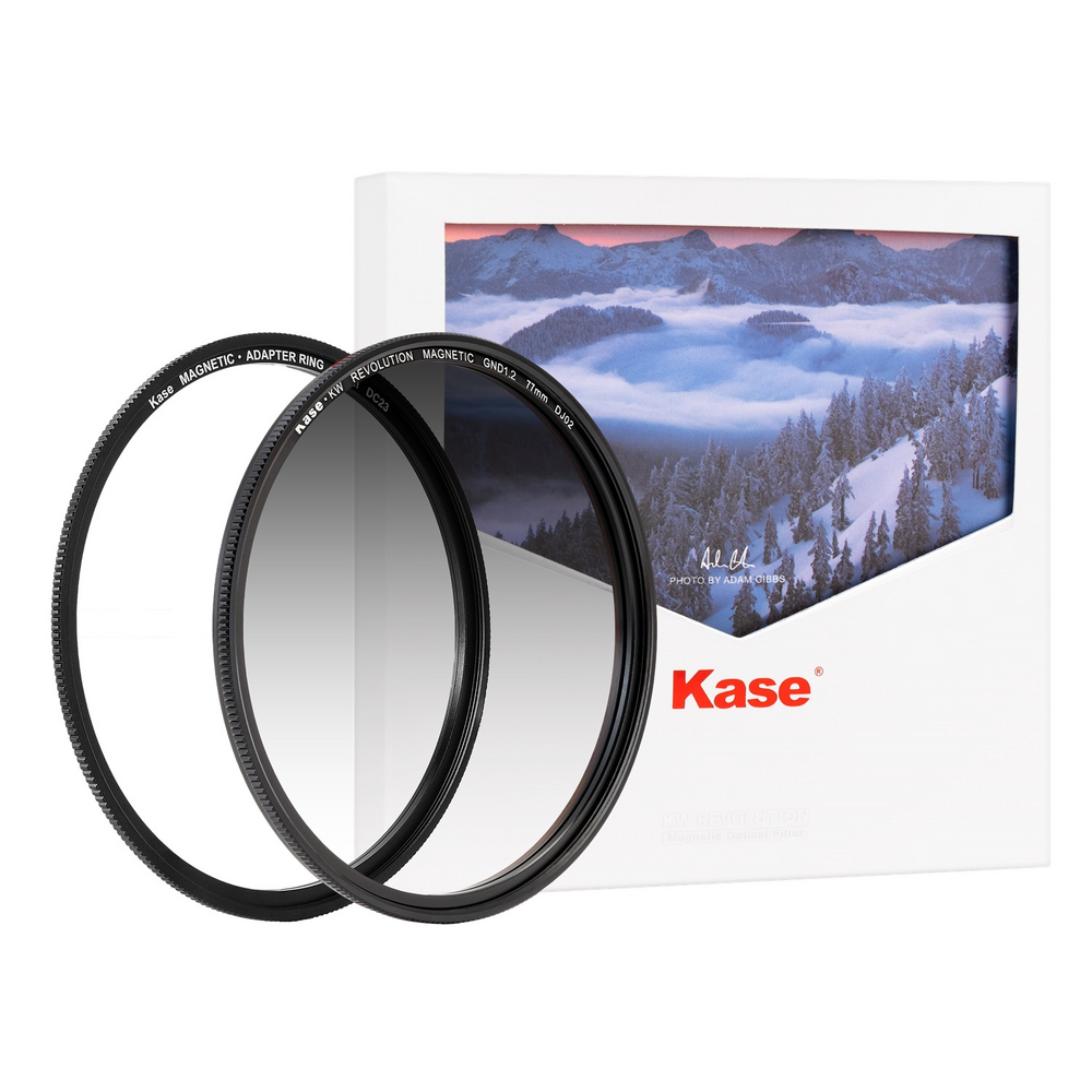 KW Revolution 77mm Magnetic Soft GND1.2 Graduated Neutral Density Filter
