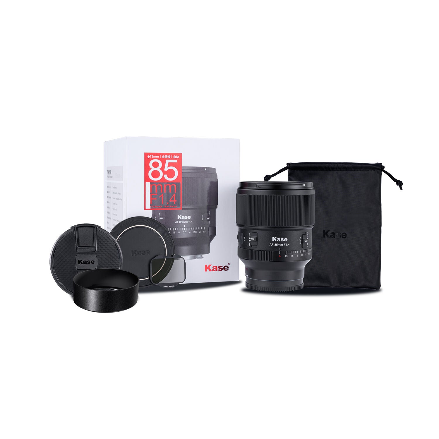 Kase 85mm F1.4 AF Full Frame Lens for Nikon Z Mount
