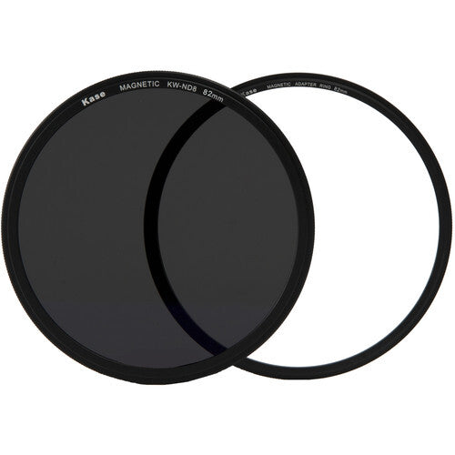 Kase Wolverine 82mm Magnetic ND8 Filter Magnetic Adapter Ring