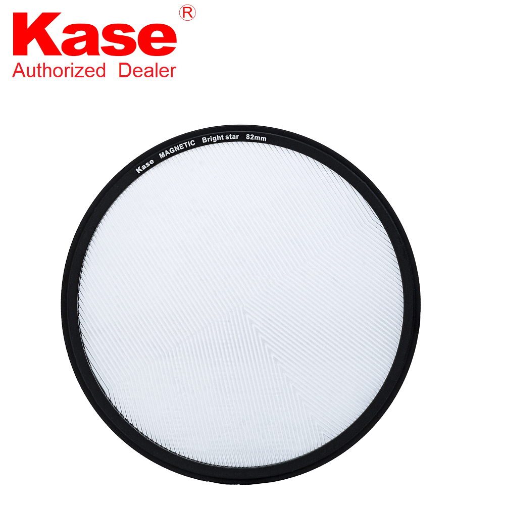 Kase 82mm Magnetic Star Focusing Filter with Adaptor Ring