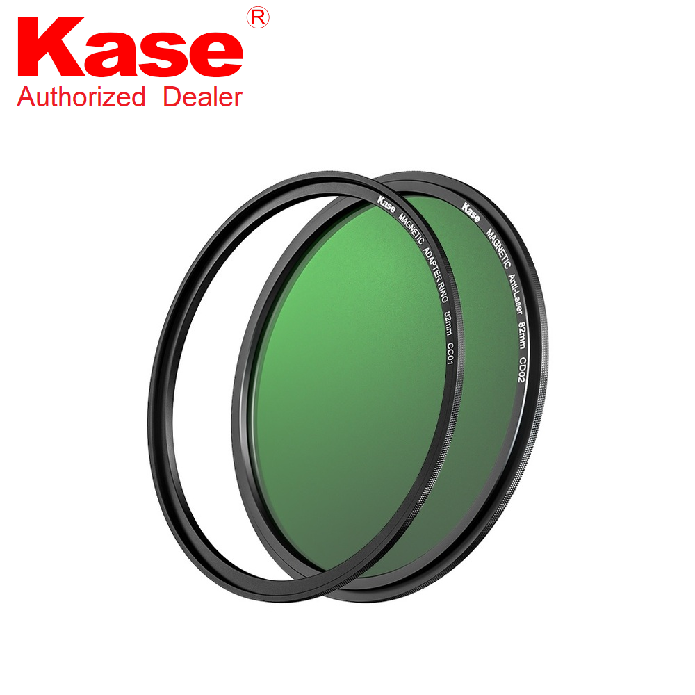 Kase 82mm Anti-Laser Protective Filter with magnetic adaptor