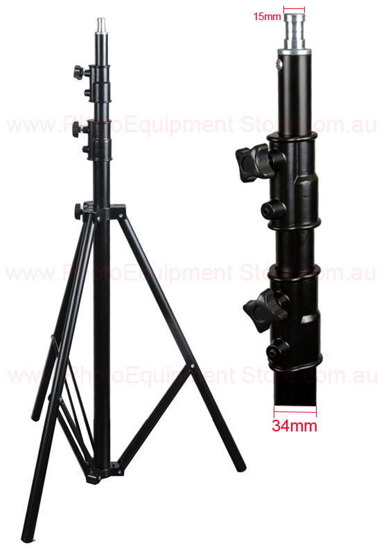 MC FOTO 280cm Aluminium Light Stand