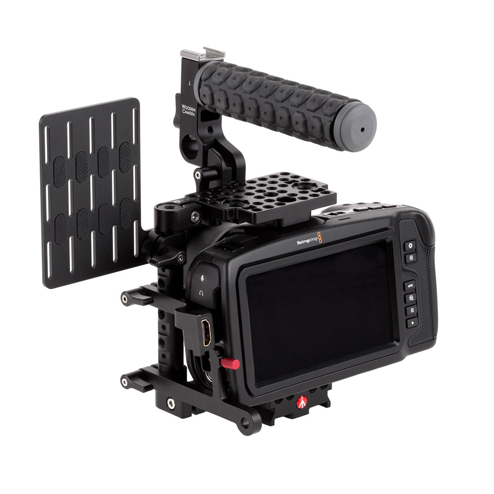 Wooden Camera Unified Blackmagic Pocket 4k/6k Camera Cage SSD Mount