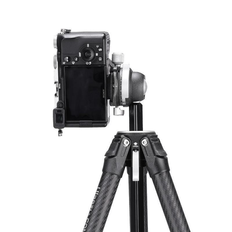 Ulanzi Coman Zero-Y Carbon Fiber Travel Tripod Kit with Flip Lock