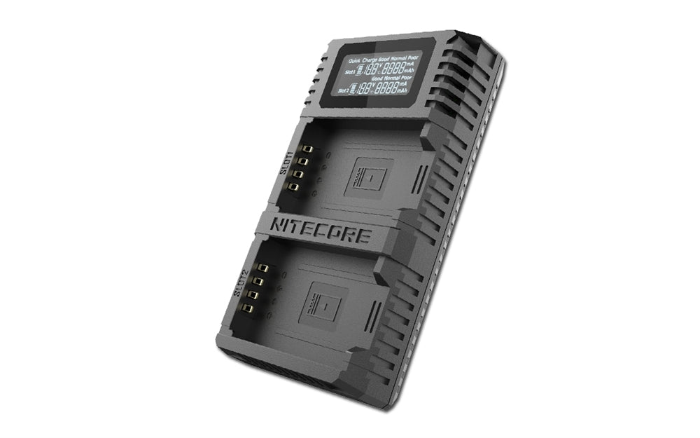 Nitecore FX2 Pro Fujifilm USB Dual Slot Charger for Fuji NP-T125