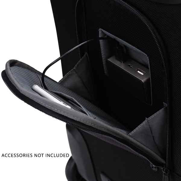 TENBA ROADIE ROLLER 24 TROLLEY ROLLING CASE (24" , BLACK )