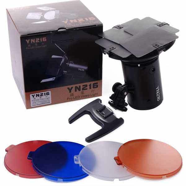 YONGNUO VIDEO LED LIGHT YN-216 3200-5500K (BATTERIES AND/OR AC ADAPTER SOLD SEPARATELY)