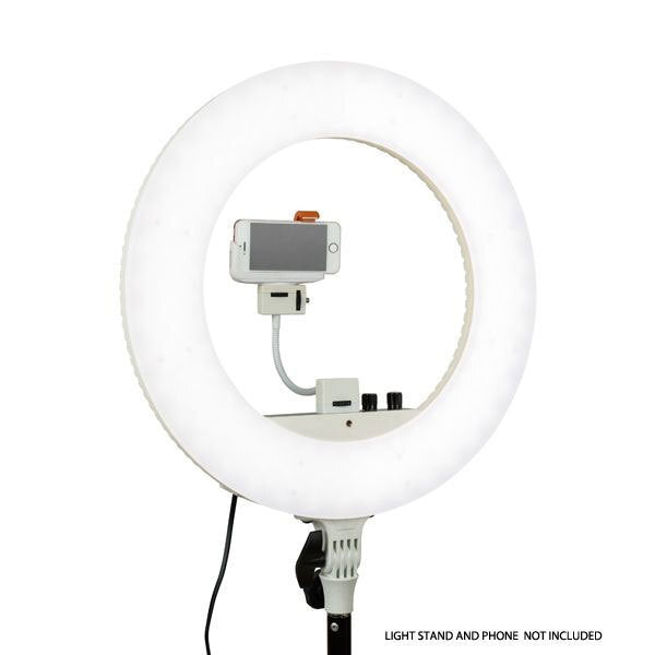 NANGUANG RING LED LIGHT CN-R480C 3200-5600K (HALO)- WHITE