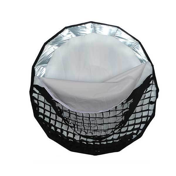 NICEFOTO 120CM UMBRELLA FRAME DEEP SOFTBOX WITH GRID 612103(Fitting Type:Balcar)