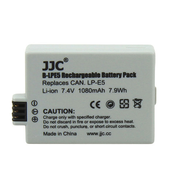 JJC LI-ON RECHARGEABLE BATTERY LP-E5 FOR CANON 450D 1000D XSI XS