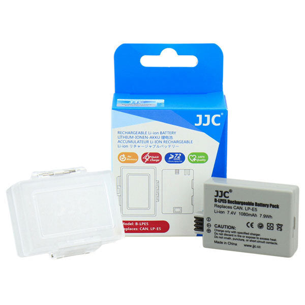 JJC LI-ON RECHARGEABLE BATTERY LP-E5 FOR CANON 450D 1000D XSI XS