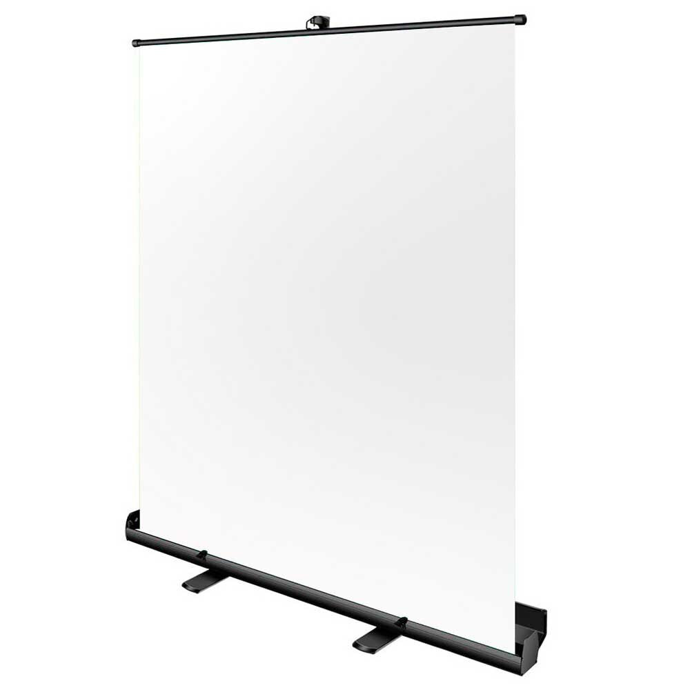 MC FOTO Portable Pull Up White Backdrop 150 x 200cm