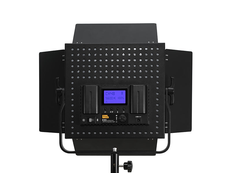 Pixel Video Light 3 x K80SP LED Light Kit (Power Adaptor Included)