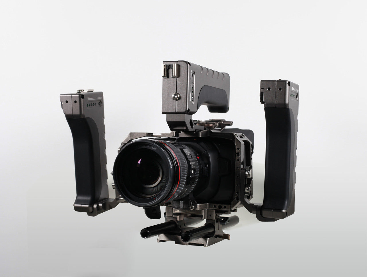 Rolux 72wh Camera Handle Battery FIT WITH Blackmagic 4k/6k Cage RL-BD1170N