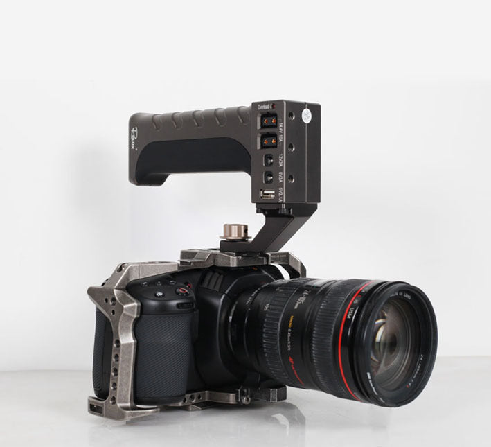 Rolux 72wh Camera Handle Battery FIT WITH Blackmagic 4k/6k Cage RL-BD1170N