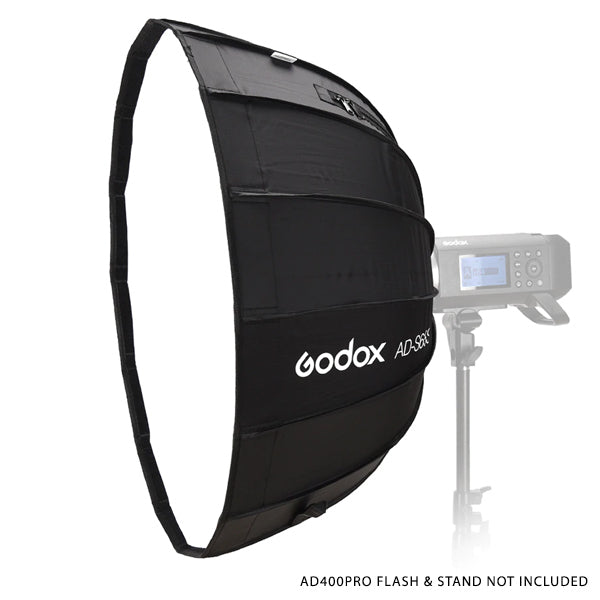 GODOX 65CM PARABOLIC SOFTBOX WITH GRID FOR AD400PRO (SILVER) AD-S65S