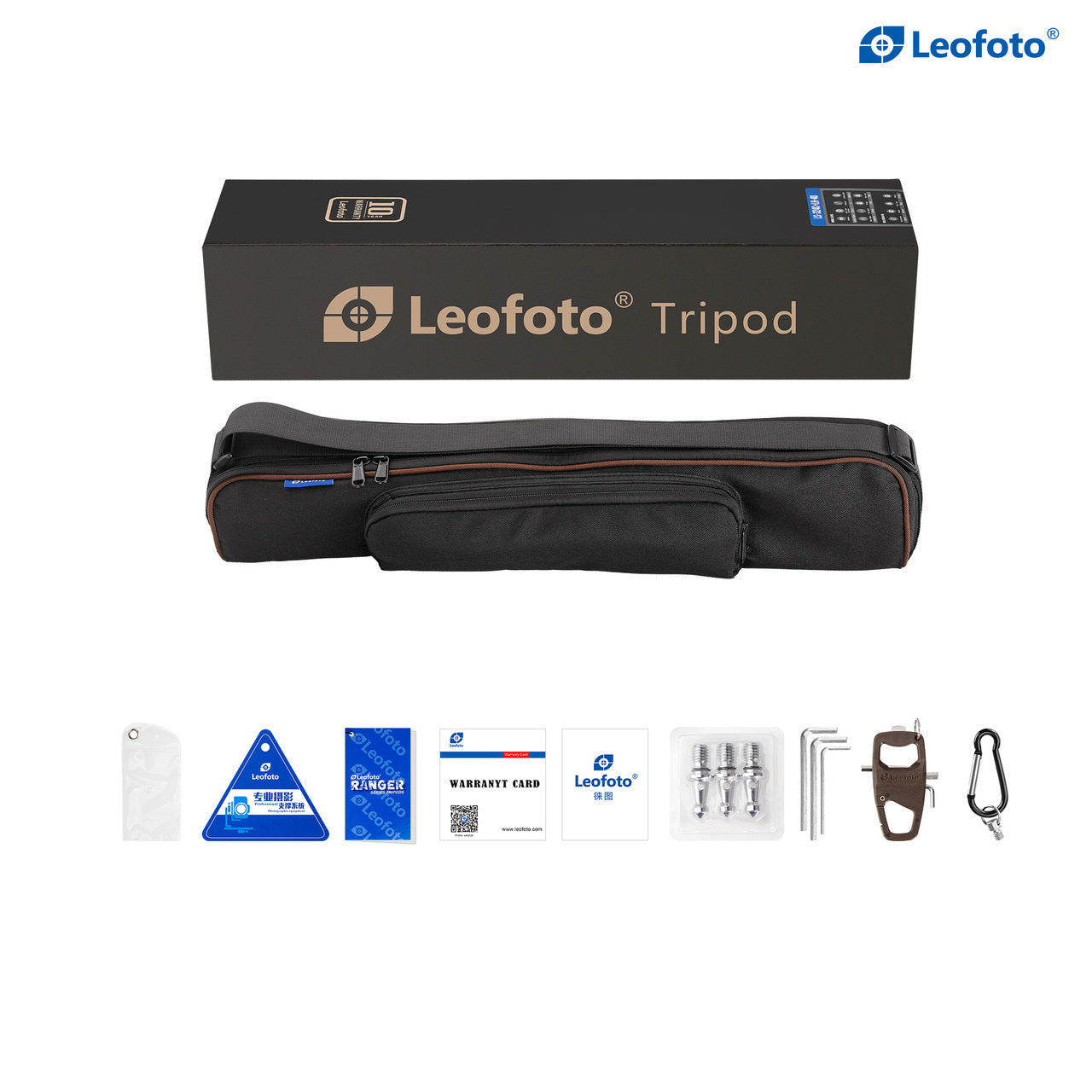 LEOFOTO Ranger Series Carbon Fibre Tripod Kit LS-325C + LH40