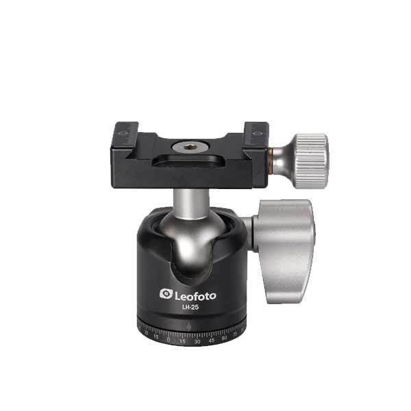 LEOFOTO LOW PROFILE BALL HEAD LH-25 (SINGLE-ACTION)