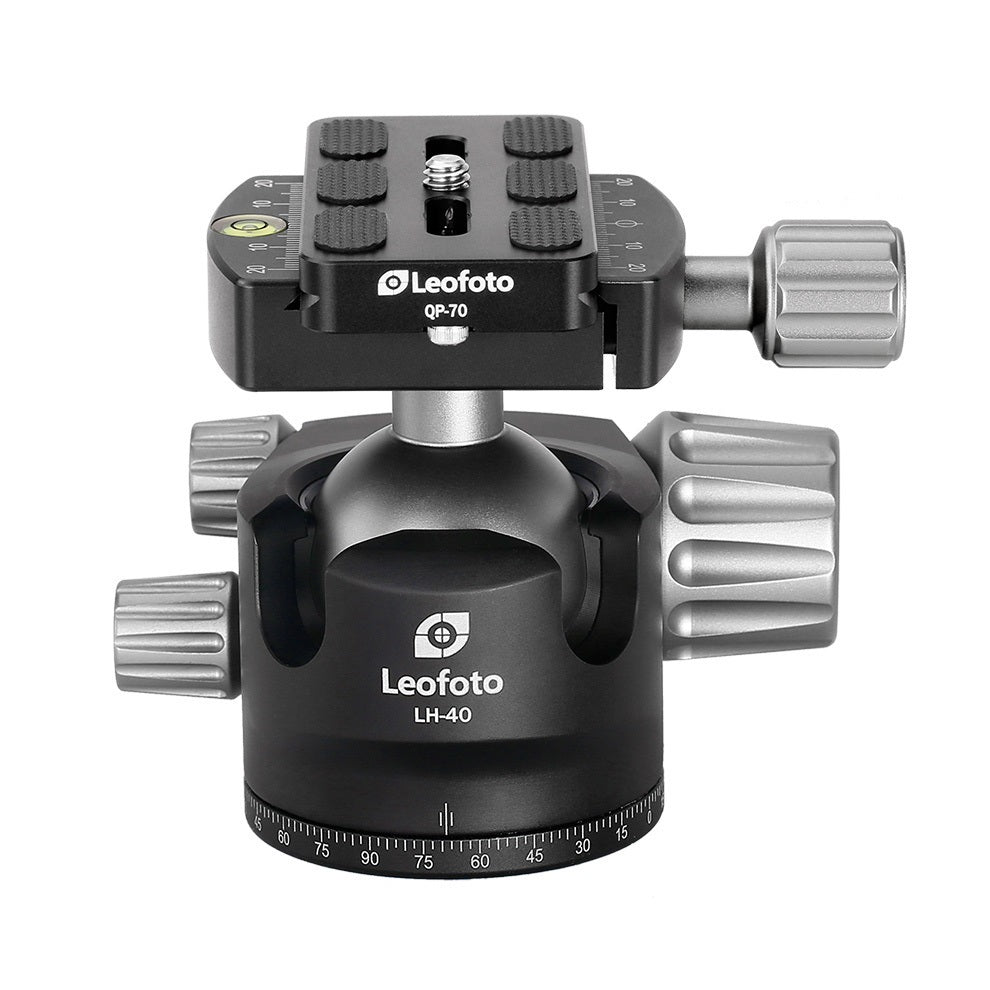 Leofoto LH-40 Low Profile Ball Head (Double-Action)