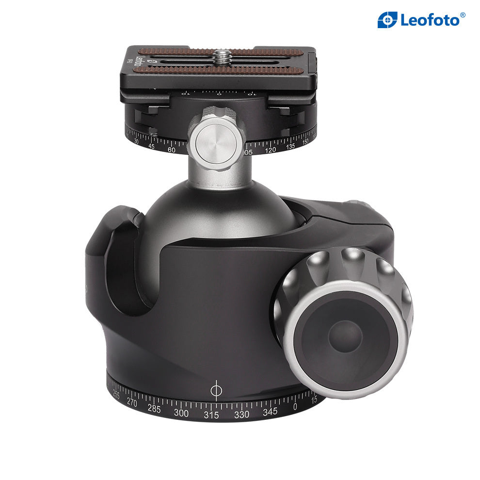 Leofoto Low Profile Ball Head LH-55R (Double-Pan)