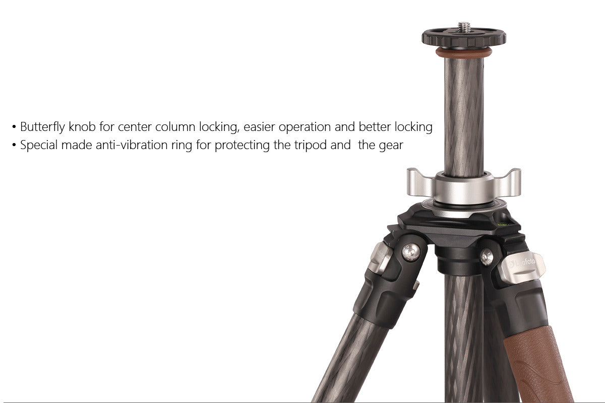 LEOFOTO Hiker Series CARBON FIBRE Tripod LN284CH
