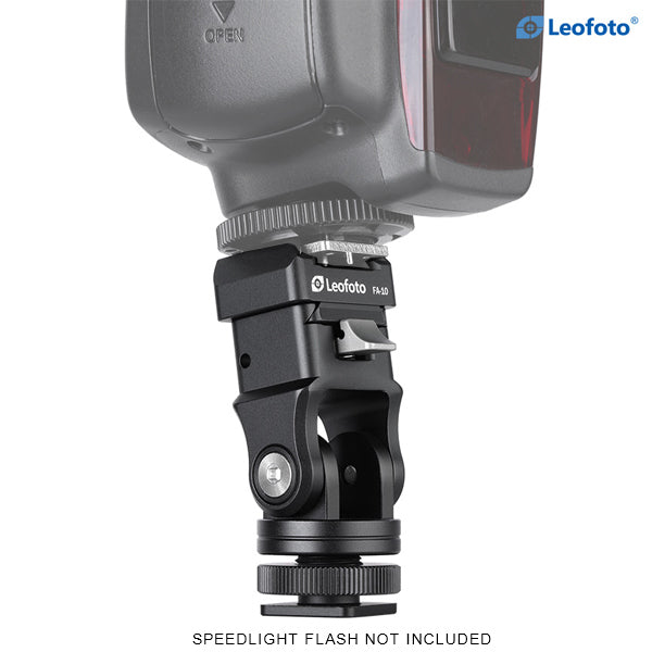 LEOFOTO QUICK RELEASE COLD SHOE ADAPTER FA-15+FA-10
