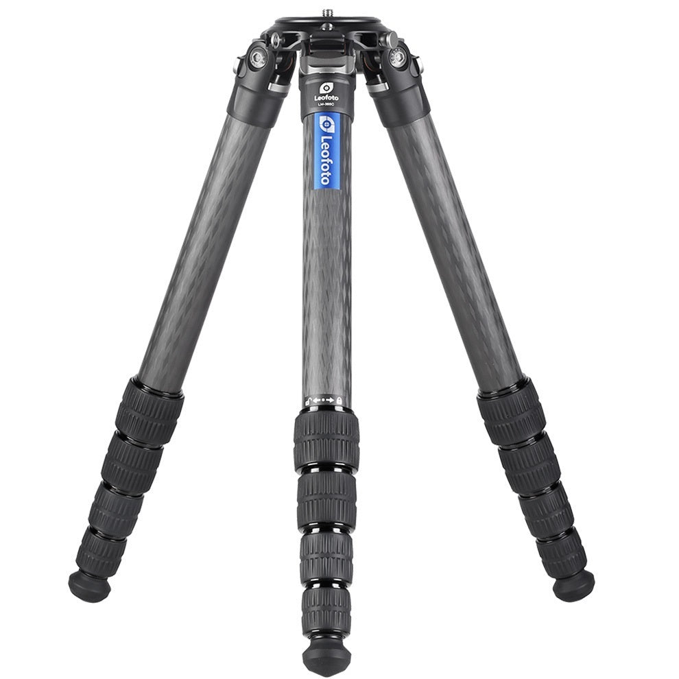 LEOFOTO LM-365C SUMMIT SERIES CARBON FIBRE VIDEO TRIPOD FOR HEAVY CAMERA & LENS