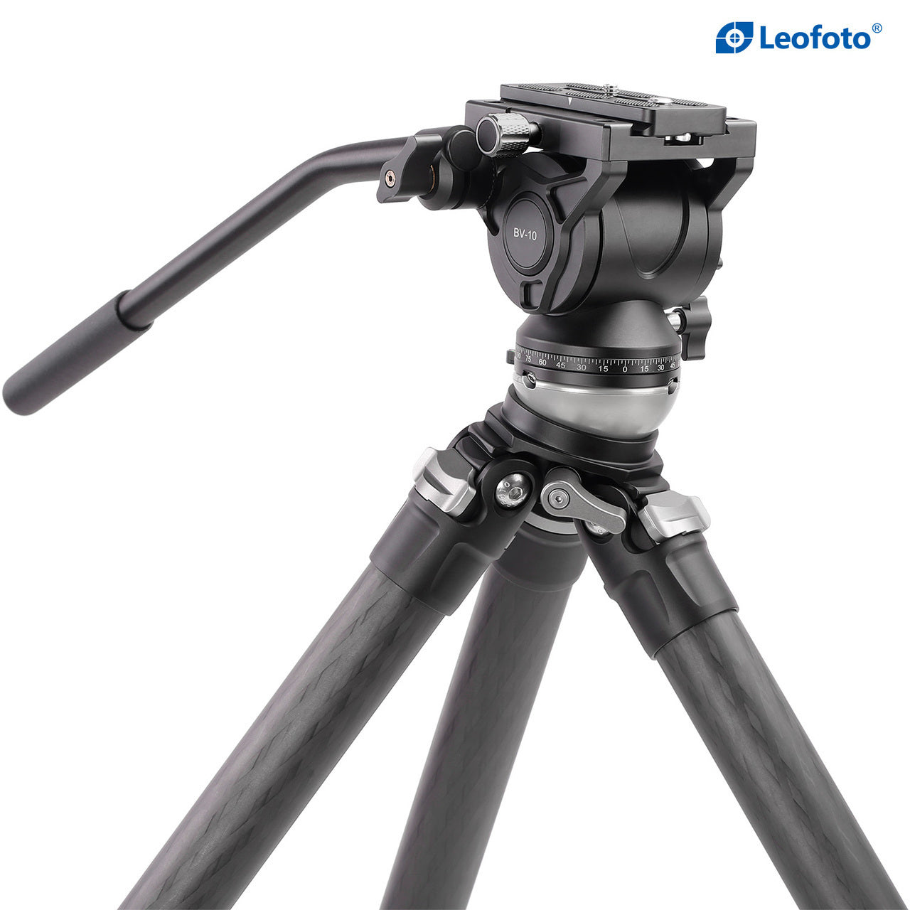 Leofoto Ranger Video Tripod Kit LS-324CEX+BV-10 Fluid Head