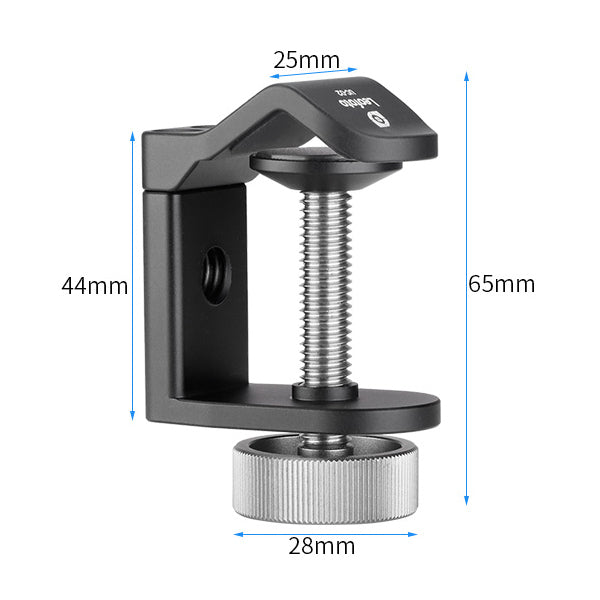 LEOFOTO UC-02 UMBRELLA CLAMP FOR TRIPOD (ANTI-TWIST GROOVE , LOCK LEVER)