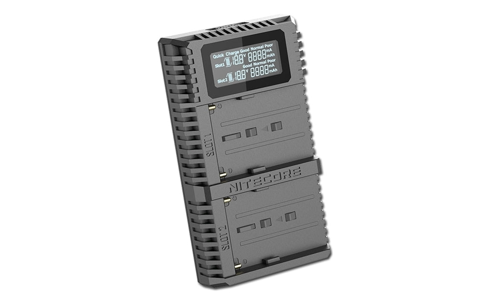NITECORE USN3 Pro USB-C Charger for SONY NP-F550/F770/F970