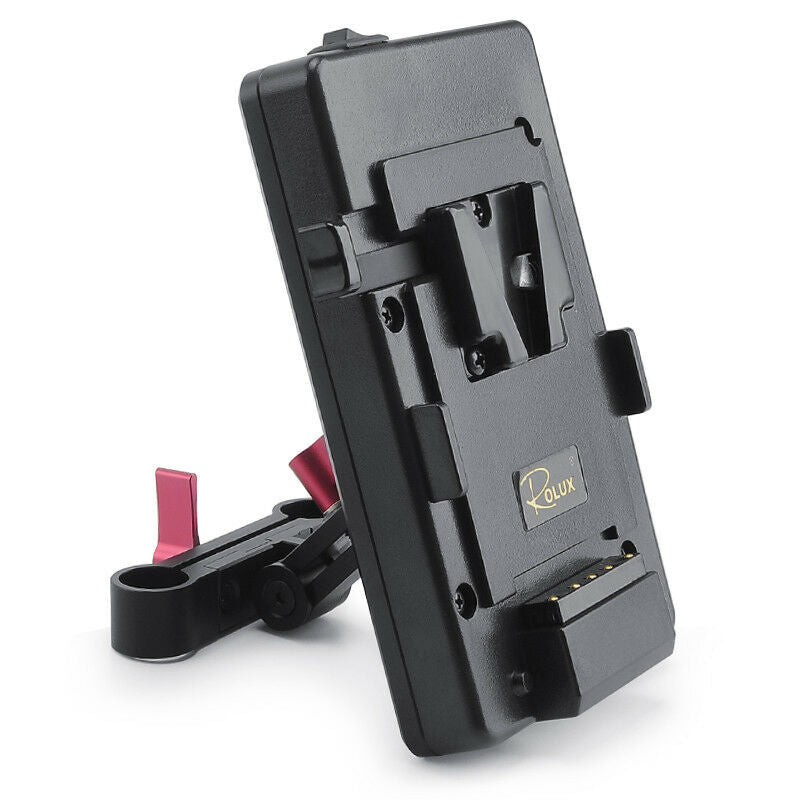 Rolux V-Mount Battery Power Supply Plate RL-VFU2