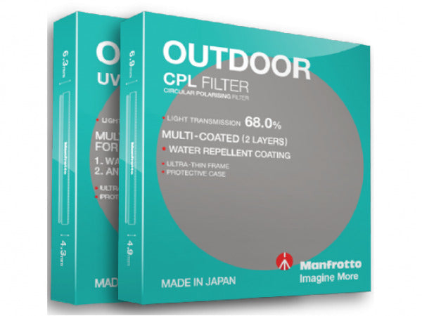 Manfrotto Outdoor Circular Polarising Filter - 55mm