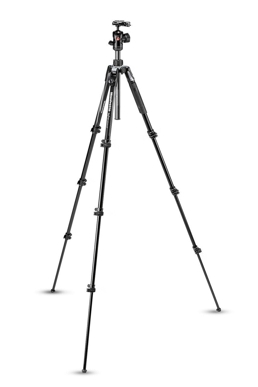 Manfrotto Befree Advanced Aluminum Travel Tripod lever, ball head MKBFRLA4BK-BH