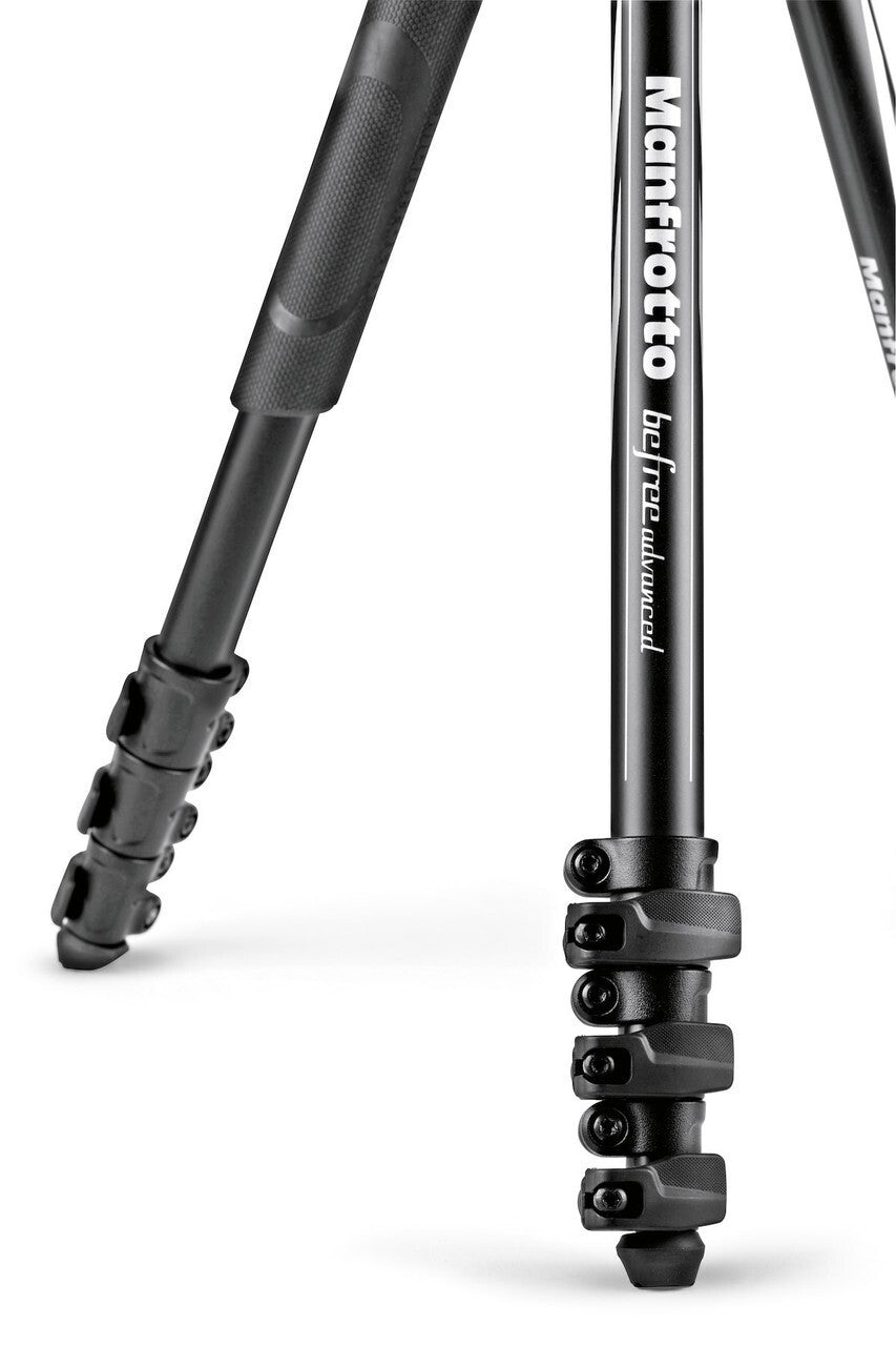 Manfrotto Befree Advanced Aluminum Travel Tripod lever, ball head MKBFRLA4BK-BH