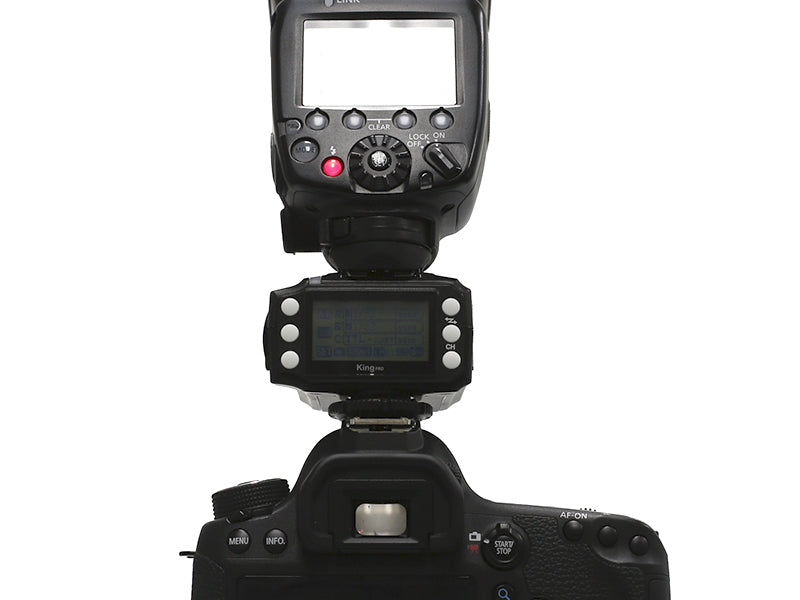Pixel King PRO Wireless HSS TTL Flash Trigger Set For CANON