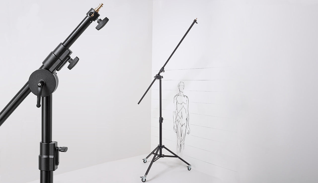 Muraro Boom Stand With Arm MUB01SB (Made in Italy)
