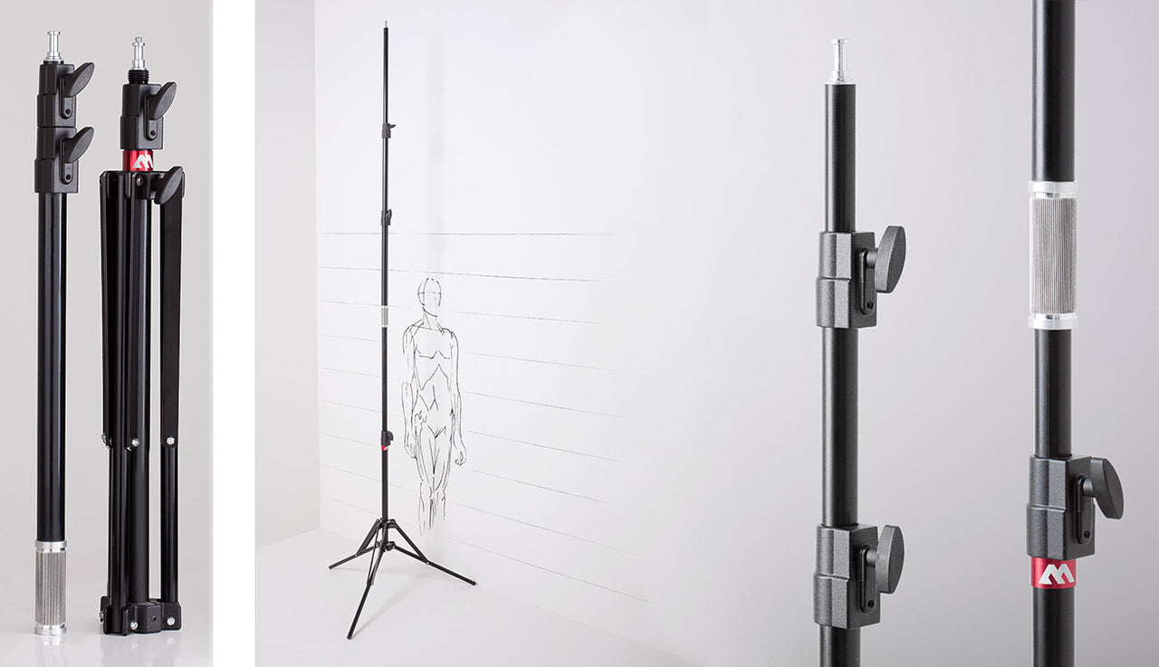 Muraro 300cm Light Stand with Boom Arm Feature MU02HCA