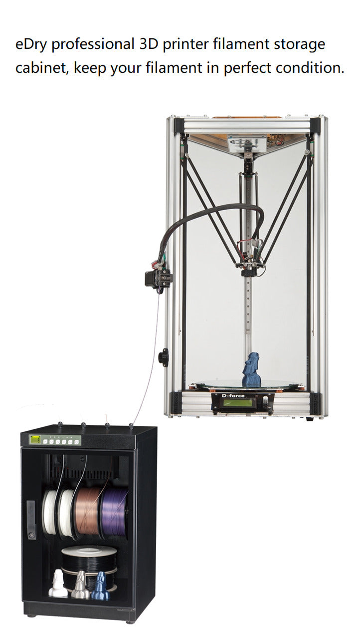 eDry 3D PRINTER FILAMENT STORAGE CABINET 3D-90CA
