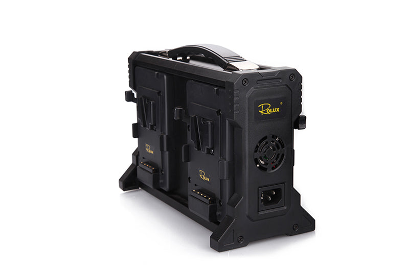 Rolux V-Mount Battery Charger 4 Channels RL4KS
