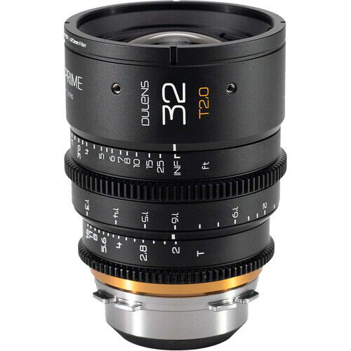 Dulens APO Cambrian Prime 32mm T2.0 Lens (ARRI PL, Imperial, Black)