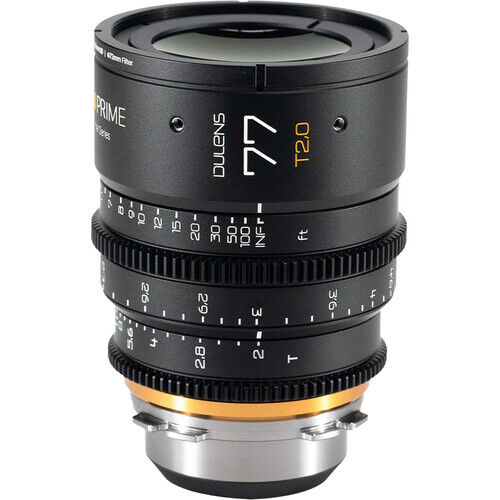Dulens APO Cambrian Prime 77mm T2.0 Lens (ARRI PL, Imperial, Black)