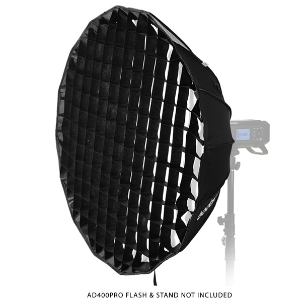GODOX 85CM PARABOLIC SOFTBOX WITH GRID FOR AD400PRO (SILVER) AD-S85S