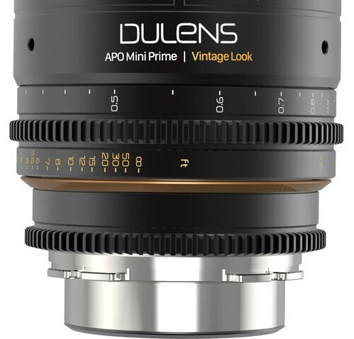 Dulens APO Mini Prime 110mm T2.5 Lens (PL Mount) Black