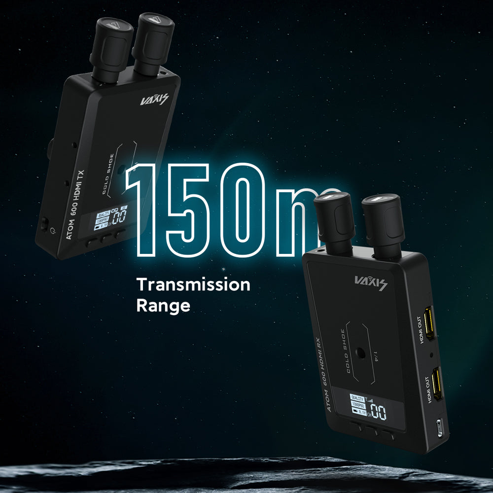 Vaxis Atom 600 HDMI 150m Wireless Video Transmission System