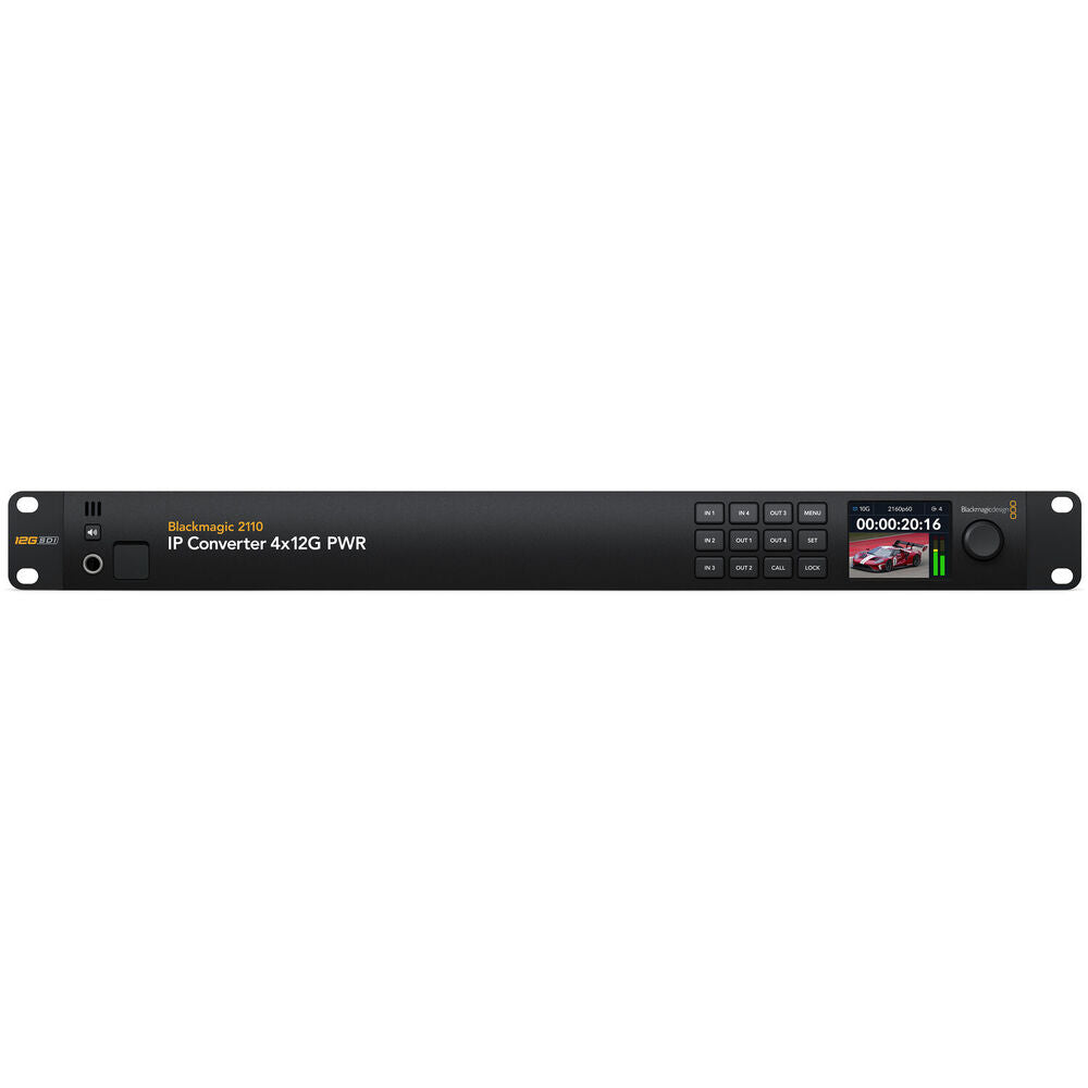 Blackmagic 2110 IP Converter 4 x 12G SDI PWR