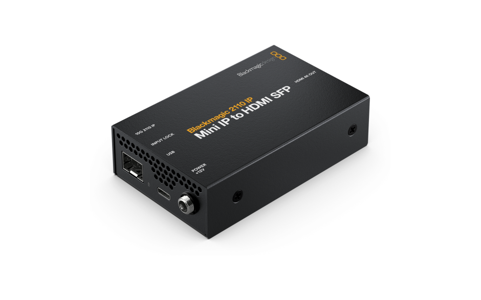 Blackmagic 2110 IP Mini IP to HDMI SPF