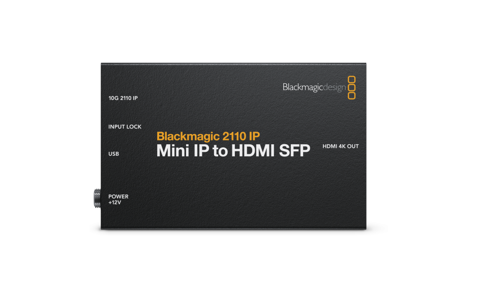 Blackmagic 2110 IP Mini IP to HDMI SPF