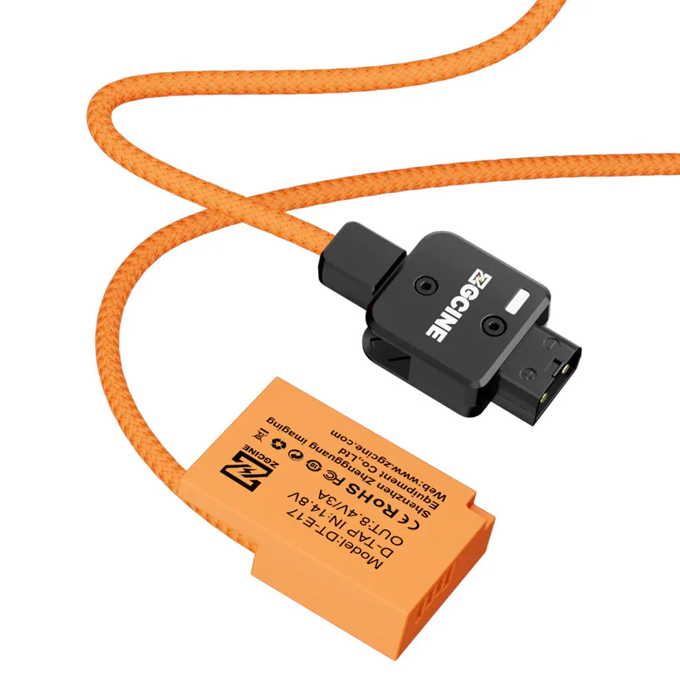 ZGCine D-Tap to Canon LP-E17 Dummy Battery Cable